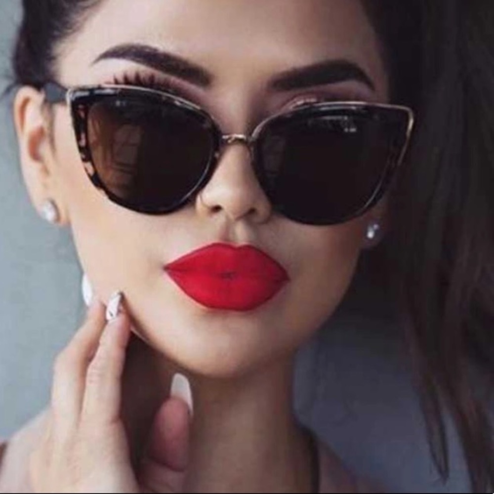NEW LEOPARD Retro Gradient Sunglasses